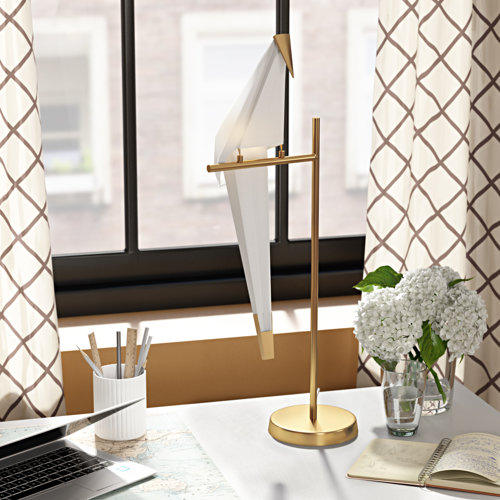 Brayden Studio® Leite 30" Bird Swinging Table Lamp Wayfair